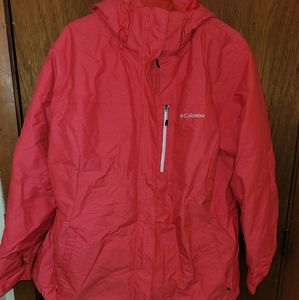 Columbia omni heat insulated waterproof ski jacket